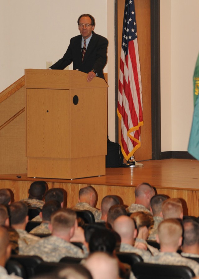Sprint CEO, Army brat speaks on post
