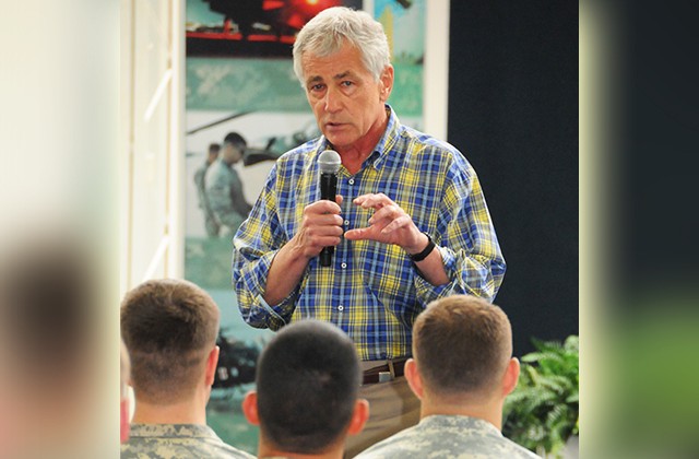 SECDEF visits Fort Rucker: 1-on-1 Q&A with Chuck Hagel