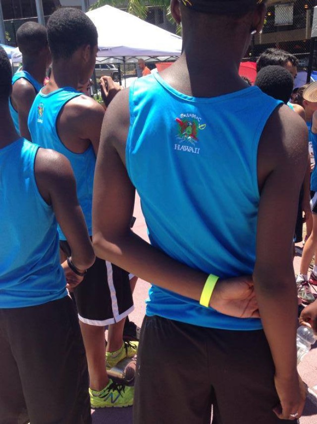 SAMC Hawaii supports local youth track club, shows commitment to community
