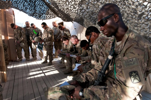 Remembering fallen comrades