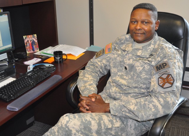Provost marshal talks about teamwork