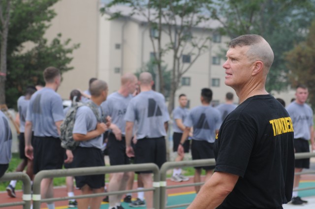 Soldiers Compete in the Thunder Fitness Challenge