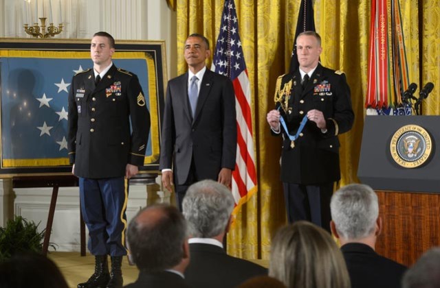 Medal of Honor ceremony