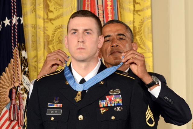 Medal of Honor ceremony