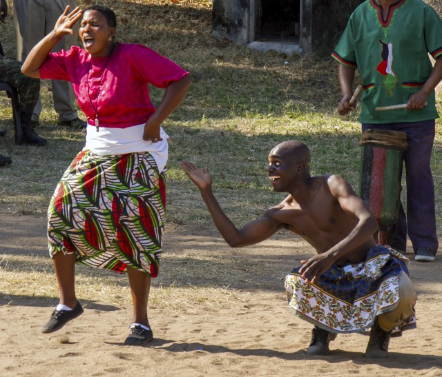 Exercise participants take well-deserved 'Cultural Day' off