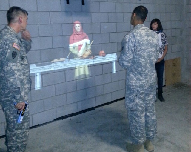 Interactive training at Fort Benning