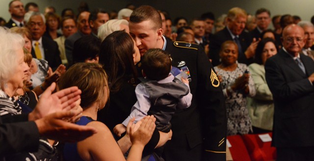 Medal of Honor recipient Ryan Pitts inducted into Hall of Heroes