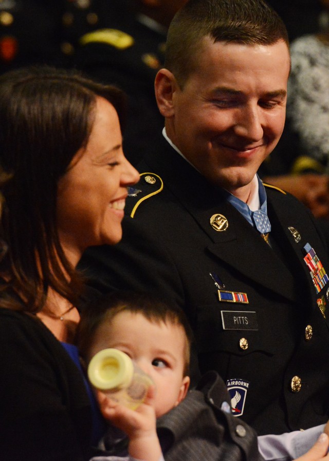 Medal of Honor recipient Ryan Pitts inducted into Hall of Heroes