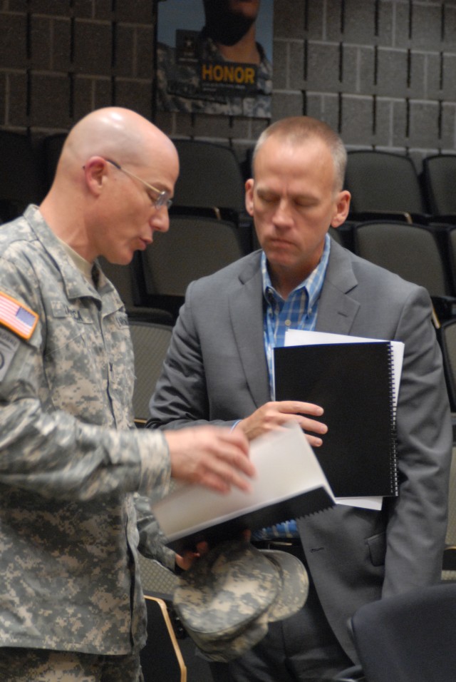 Carson with Col. James Iacocca