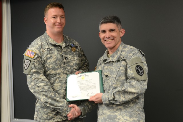 MDW legal staff awards Soldiers