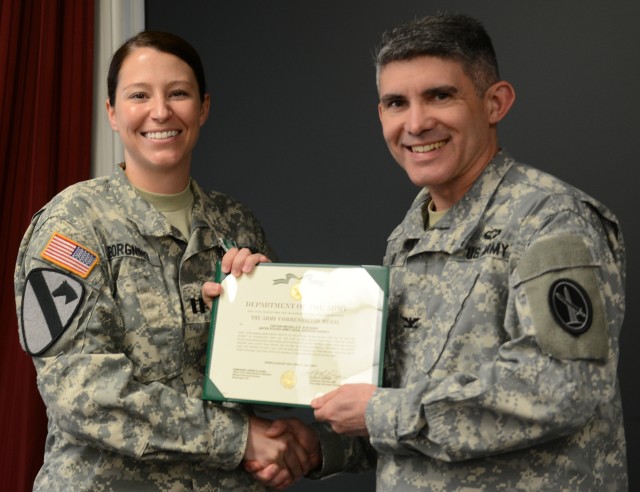 MDW legal staff awards Soldiers