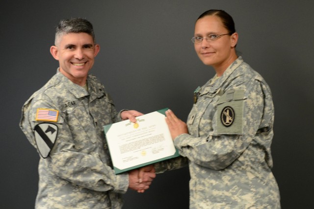 MDW legal staff awards Soldiers