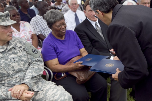 Presentation to Ruby Mae Cashe