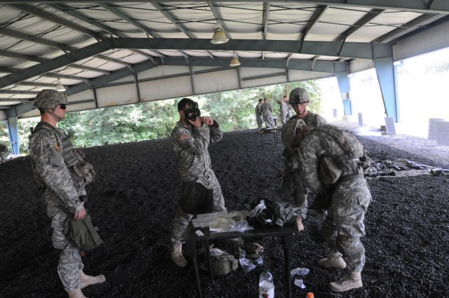 Wild Boars Prepare for Expert Infantryman Badge Course