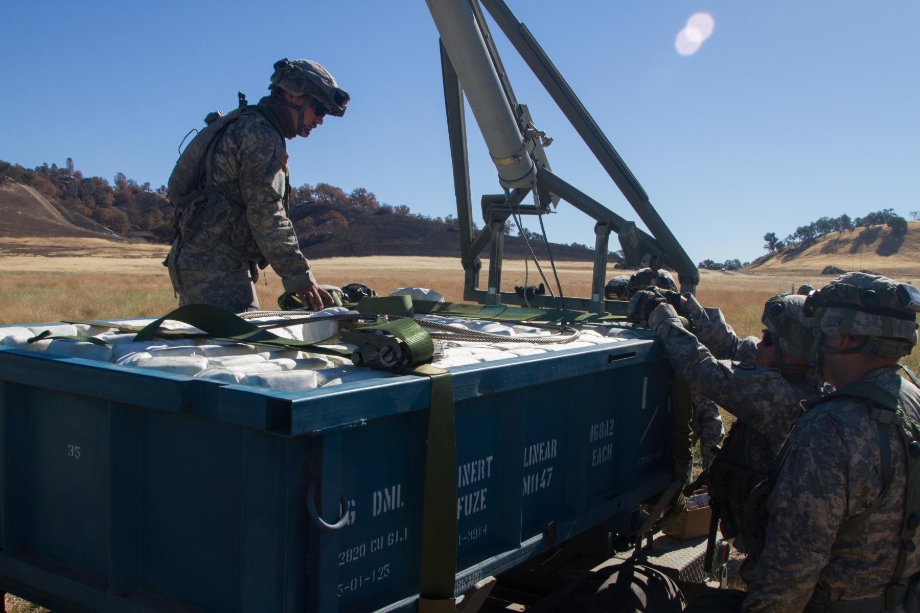 Army Reserve Engineers Practice Demolition At Warex Article The