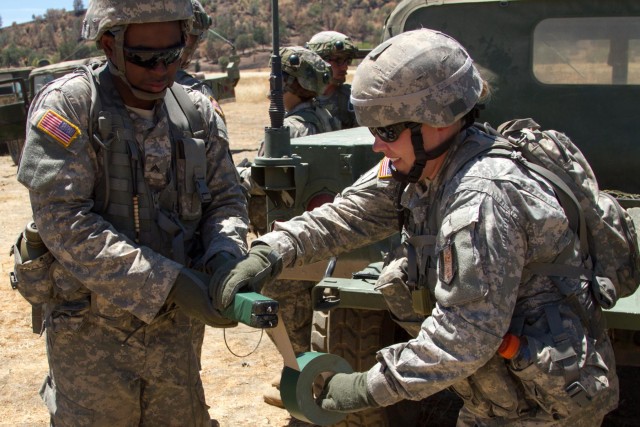Army Reserve engineers practice demolition at WAREX