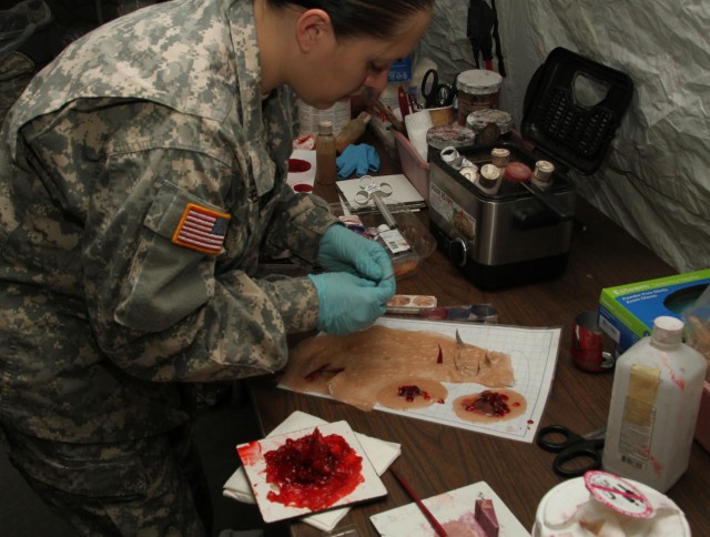 The art behind Army medical training