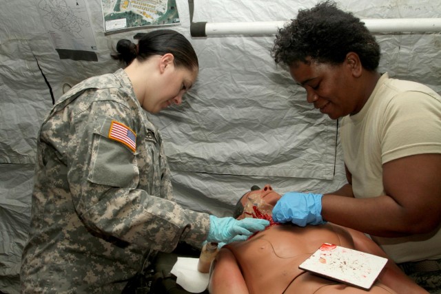 The art behind Army medical training