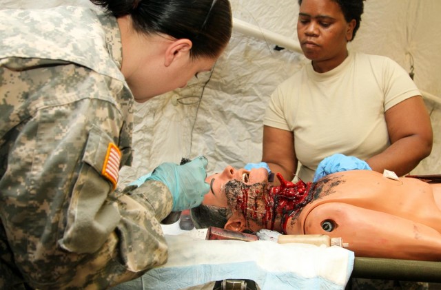 The art behind Army medical training