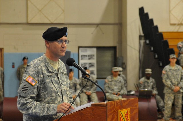 A Btry. 6-37 FA Regt. Change of Command Ceremony