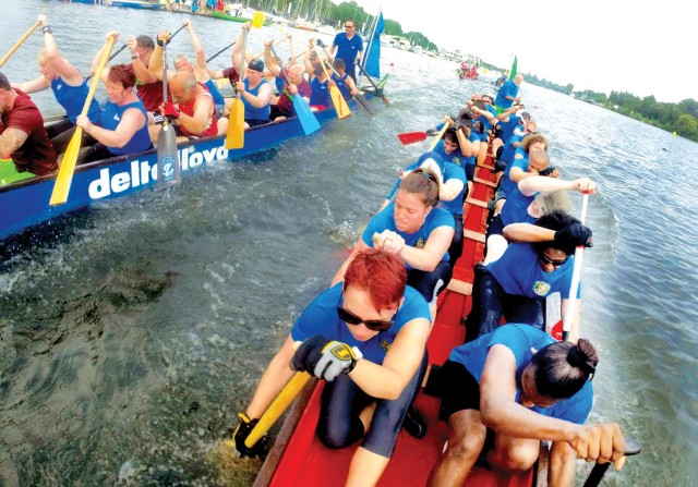 Lazy Dragons paddle for fun, fitness, camaraderie