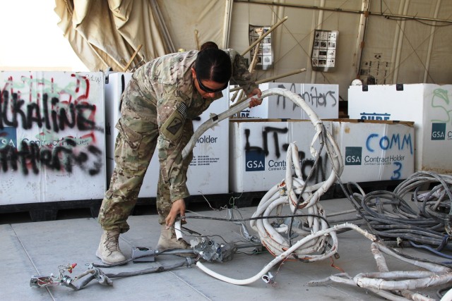 Kandahar Retro Sort Yard Aids Responsible Retrograde Mission in Afghanistan