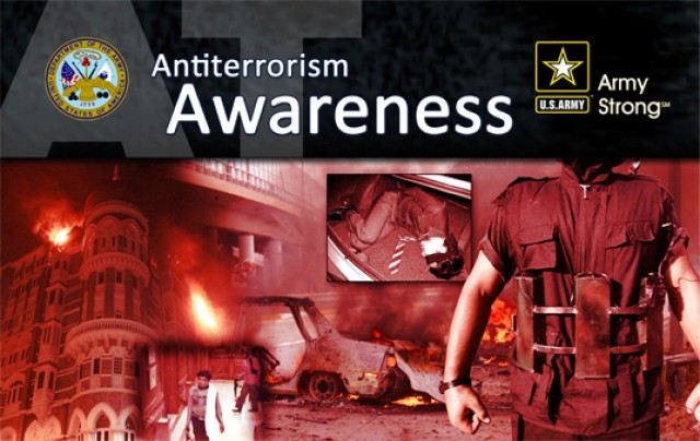 August is the Army's Antiterrorism Awareness Month