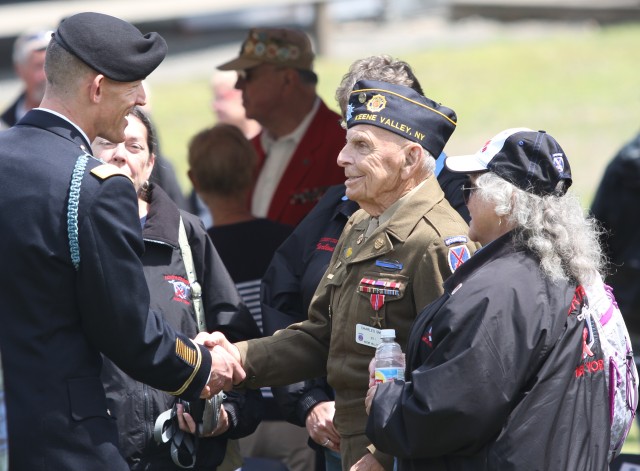WWII veterans honored, Mountain re-dedicated