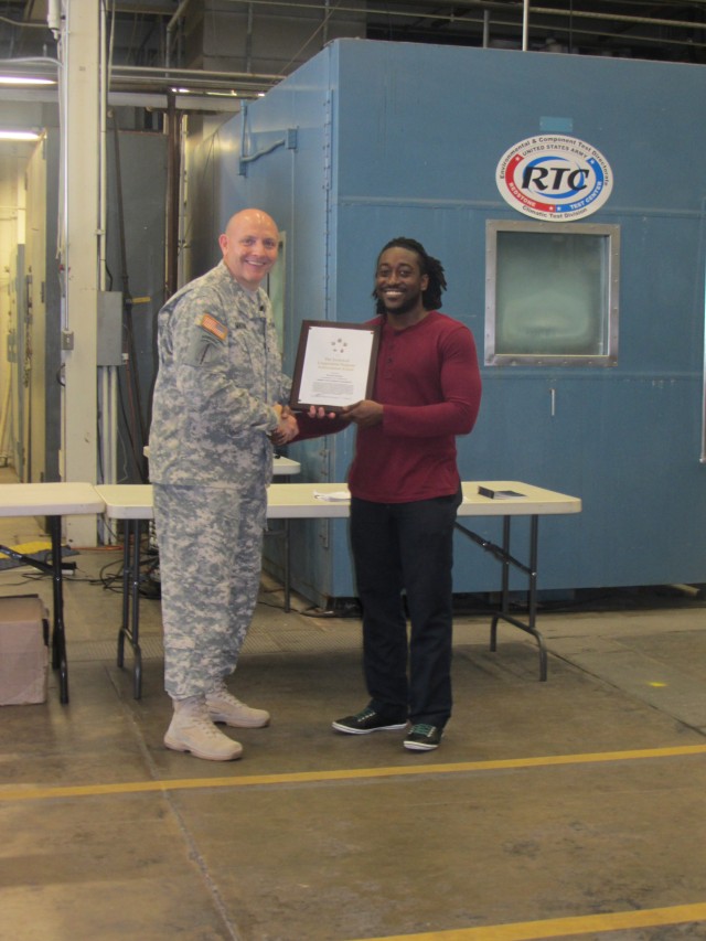 Technical Cooperation Program Achievement Award Recipient