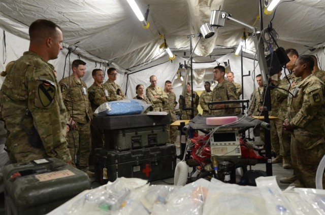 250th FST sets up portable hospital to demonstrate lifesaving capabilities