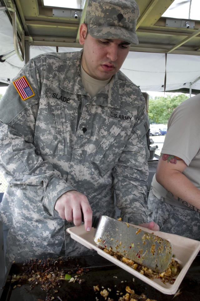 Fort Meade-based Army Reserve cooks taking meals to the next level