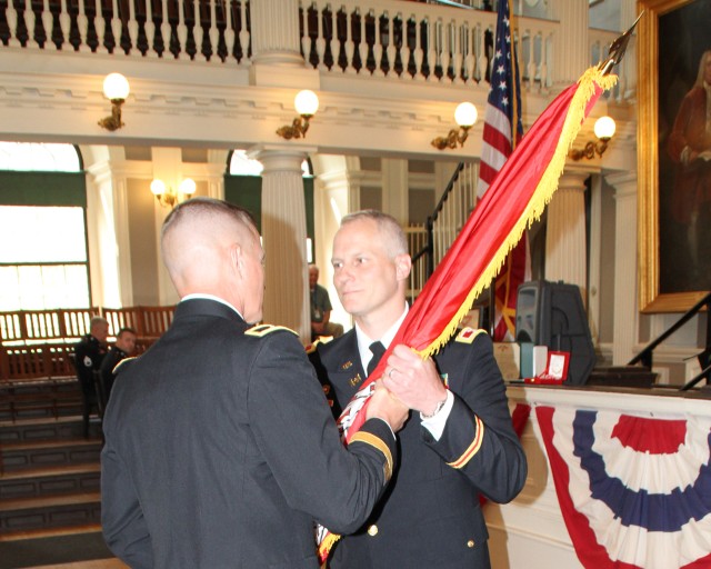 Col. Christopher Barron assumes command of U.S. Army Corps of Engineers, New England District