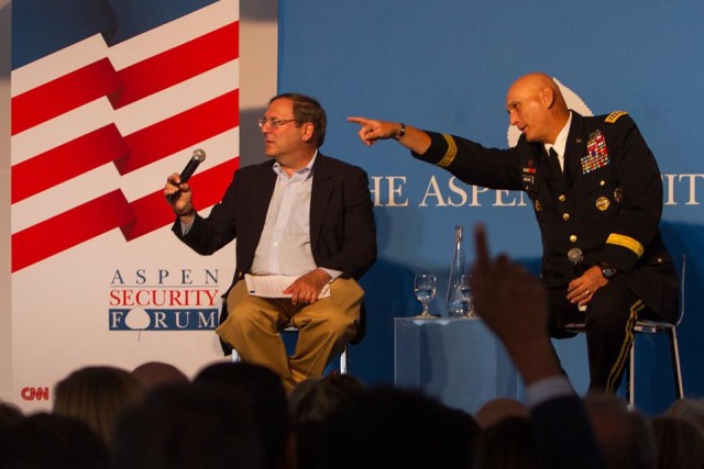 U.S. Army Chief of Staff, Gen. Ray Odierno, participates in Aspen Security Forum