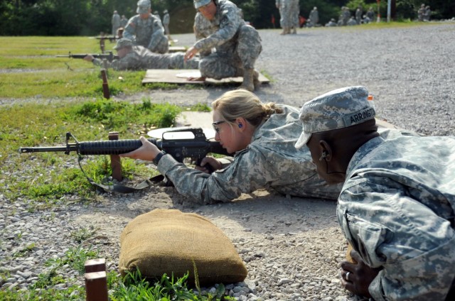 Cadets zero in on their targets, qualify on their rifles