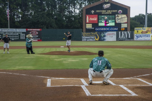 Savannah Sand Gnats host Military Appreciation Night