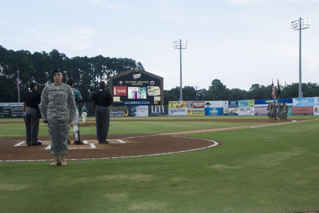 Savannah Sand Gnats host Military Appreciation Night