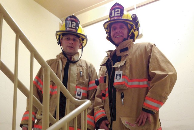 APG firefighters step up for Memorial Stair Climb