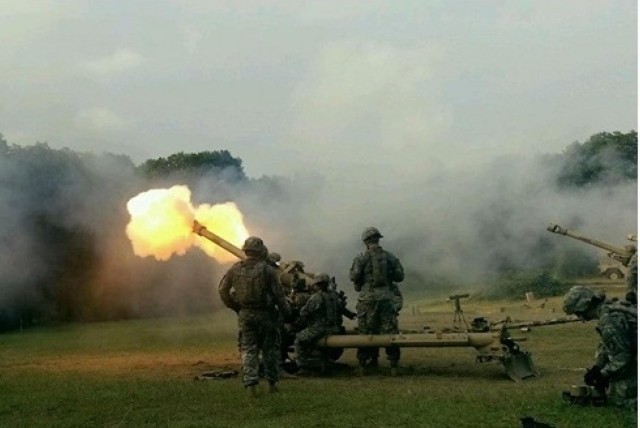 'Patriots' demonstrate field artillery operations to West Point cadets