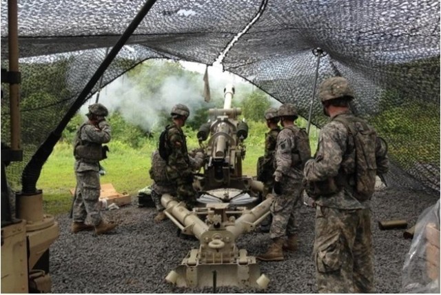 'Patriots' demonstrate field artillery operations to West Point cadets