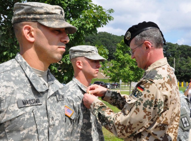 New York Army National Guard Soldier earn German Military Badge