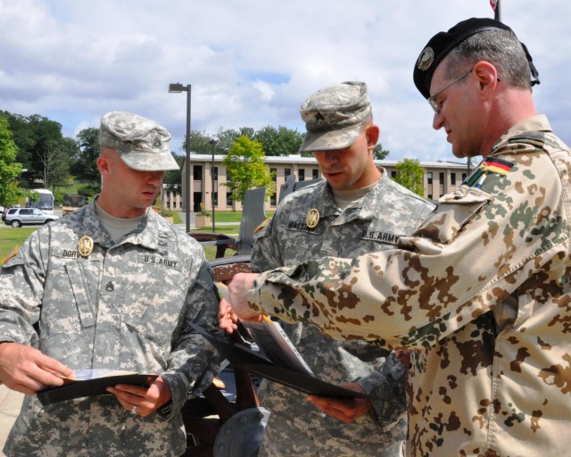 New York Army National Guard Soldier earn German Military Badge