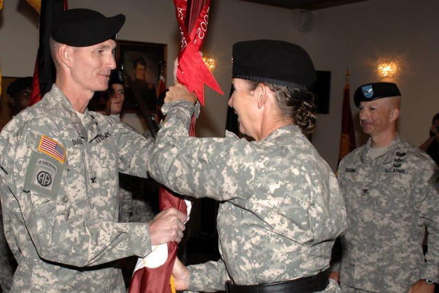 Dunbar takes command of 598th Transportation Brigade
