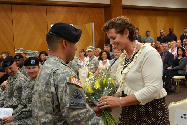 Dunbar takes command of 598th Transportation Brigade