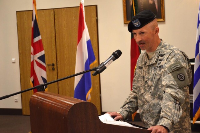 Dunbar takes command of 598th Transportation Brigade