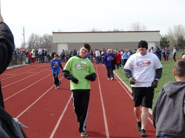 'Big Red One' Soldier makes difference in the lives of Special Olympics athletes