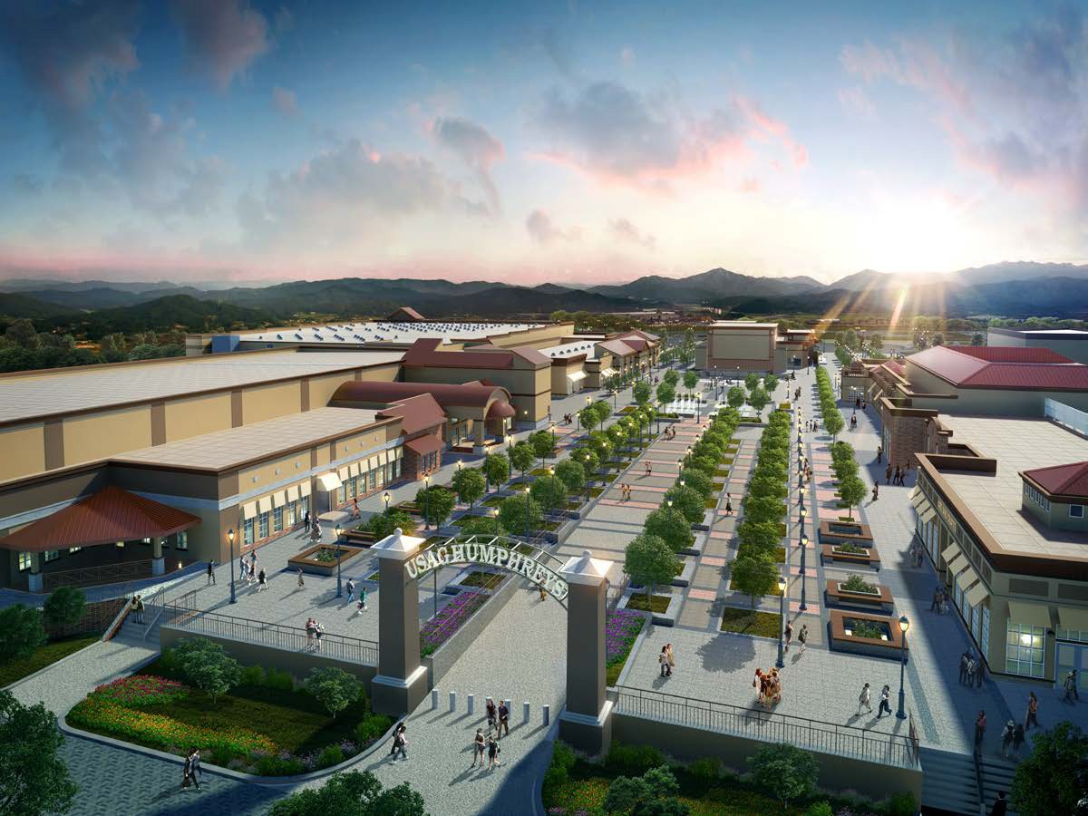 Groundbreaking for new 'downtown' area conducted at Humphreys Article The United States Army