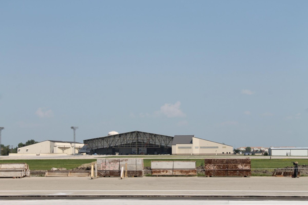 Minot Air Force Base construction project Article The United States