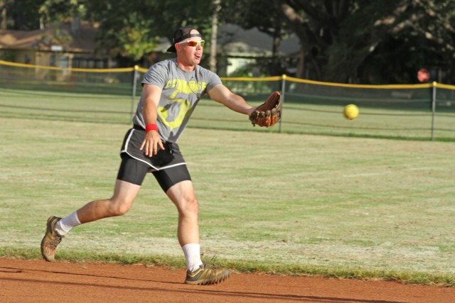 Three Army 'ohana' prepare for the All-Army Softball Team tryouts