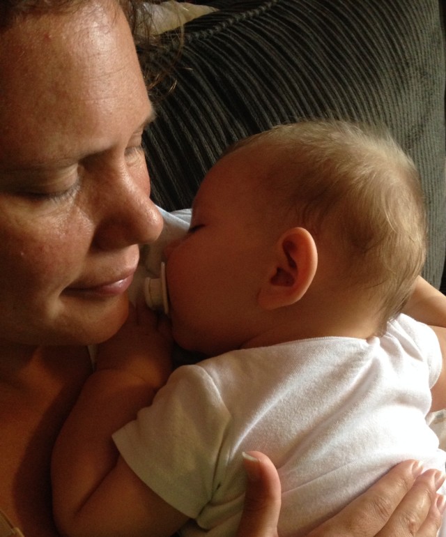 Military mom shares breastfeeding success story