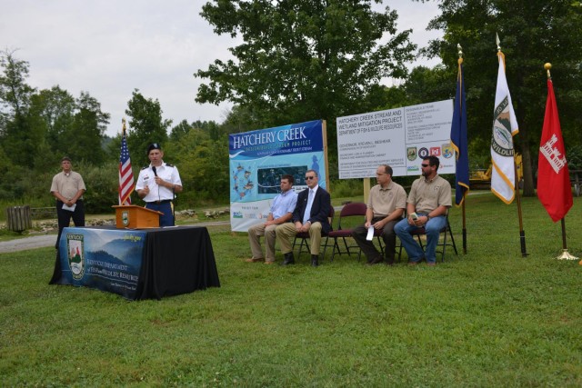 Groundbreaking kicks off Hatchery Creek project